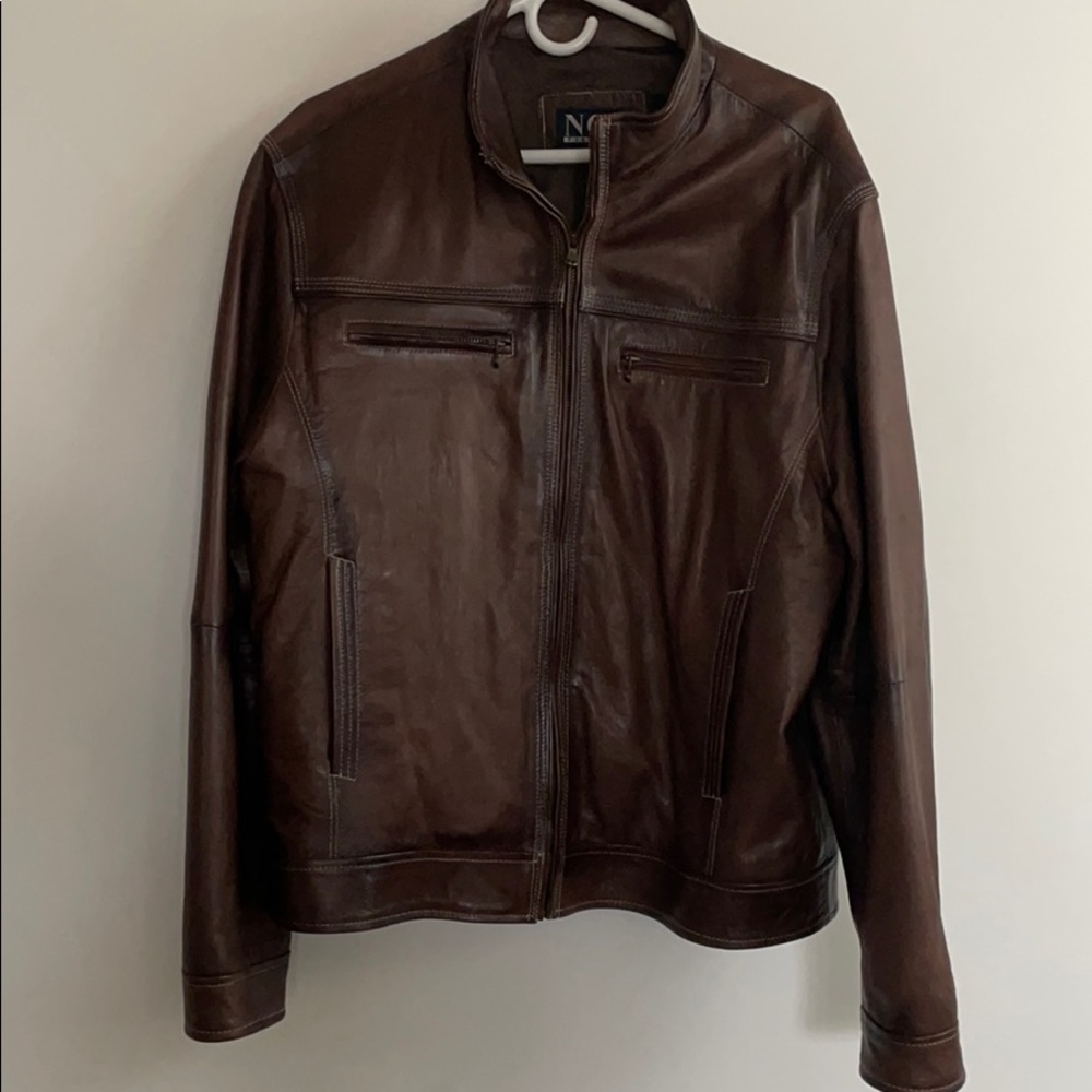 Leather jacket